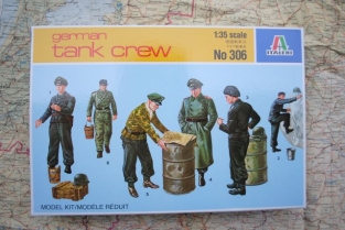 Italeri 306 German Tank Crew tankbemanning WO2